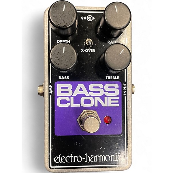 Used Electro-Harmonix Bass Clone Analog Chorus Bass Effect Pedal