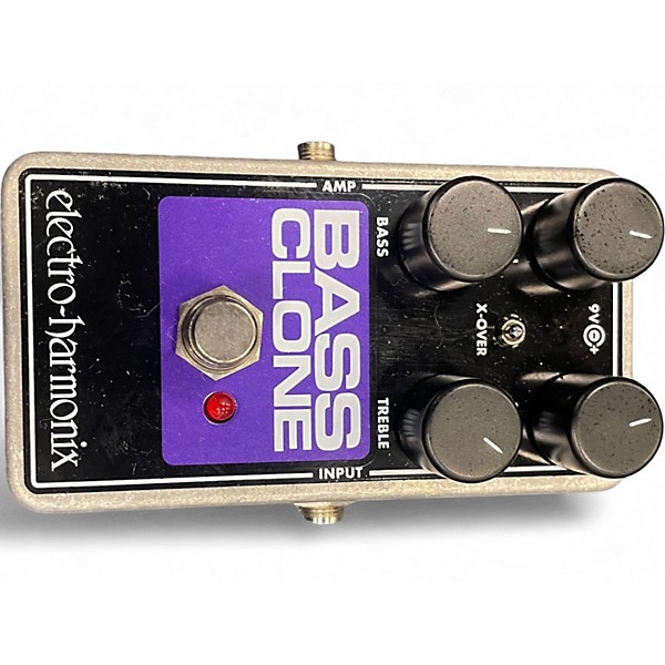 Used Electro-Harmonix Bass Clone Analog Chorus Bass Effect Pedal