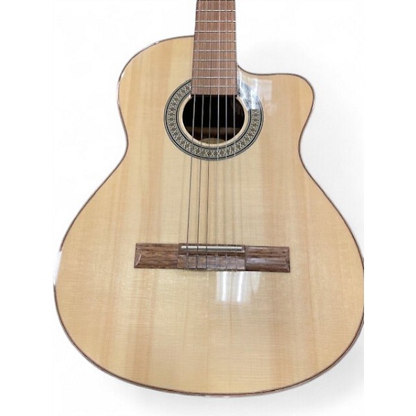 Used Lucero LC150SCE Natural Classical Acoustic Electric Guitar