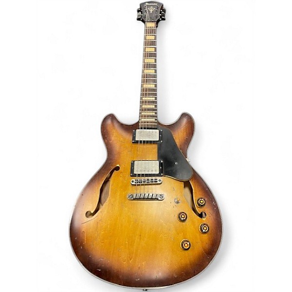 Used Ibanez ASV10ATCL Natural Hollow Body Electric Guitar