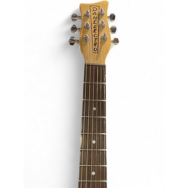 Used Danelectro Hodad Purple Solid Body Electric Guitar