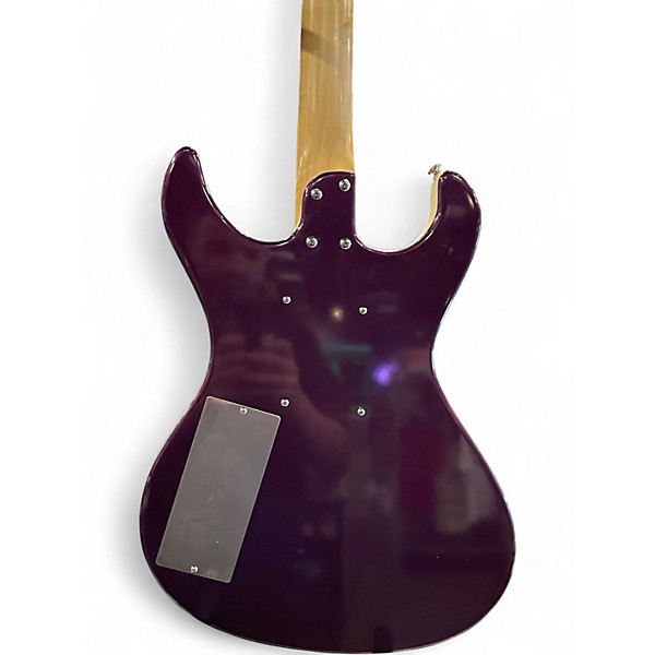 Used Danelectro Hodad Purple Solid Body Electric Guitar