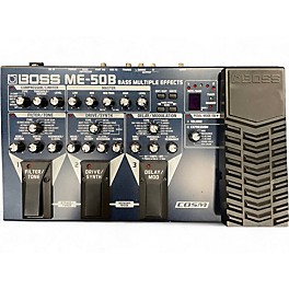 Used BOSS ME50B Bass Multi Bass Effect Pedal