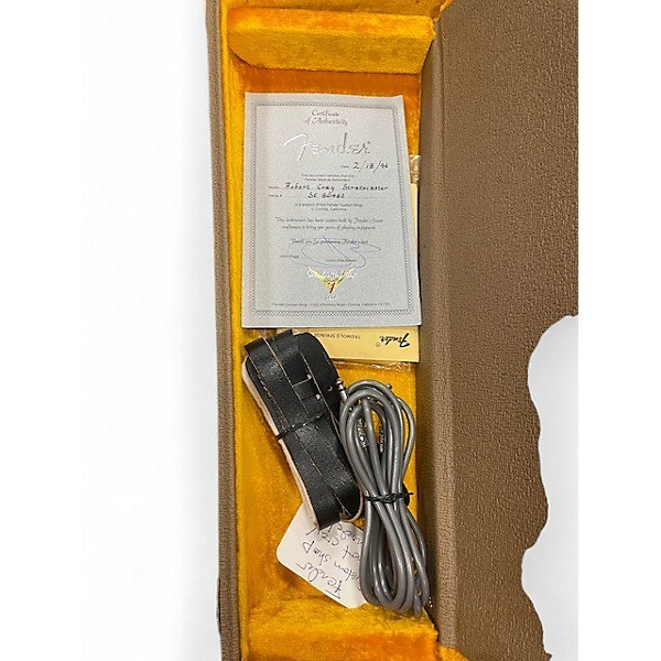 Used 1994 Fender Robert Cray custom shop stratocaster Silver Solid Body Electric Guitar