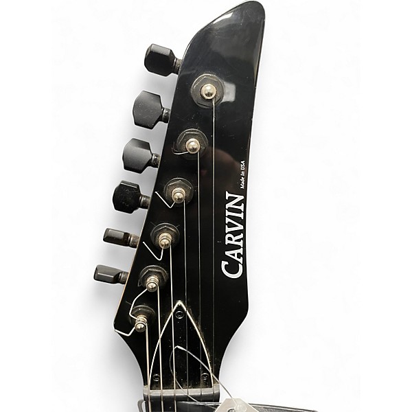 Used Carvin DC127 Black Solid Body Electric Guitar