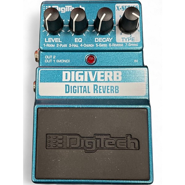 Used DigiTech DigiVerb Effect Pedal
