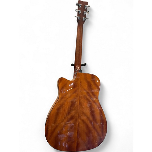 Used Yamaha fgx800c Natural Acoustic Electric Guitar