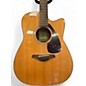 Used Yamaha fgx800c Natural Acoustic Electric Guitar