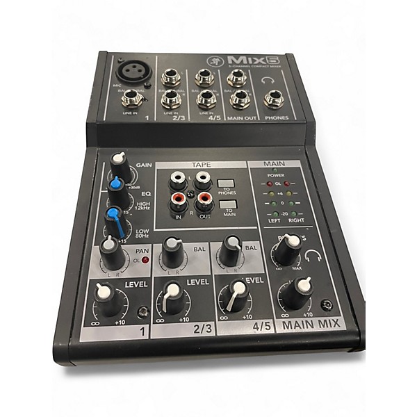 Used Mackie MIX5 Unpowered Mixer
