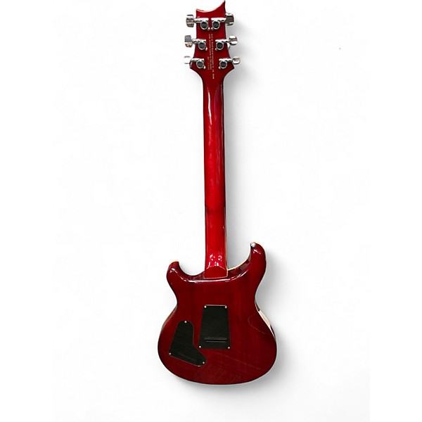 Used PRS SE Custom 24 Cherry Sunburst Solid Body Electric Guitar