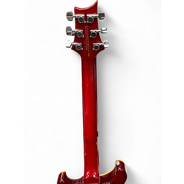 Used PRS SE Custom 24 Cherry Sunburst Solid Body Electric Guitar