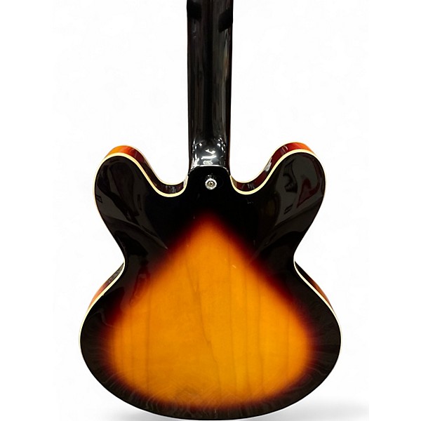 Used Epiphone Dot Special 2 2 Tone Sunburst Hollow Body Electric Guitar