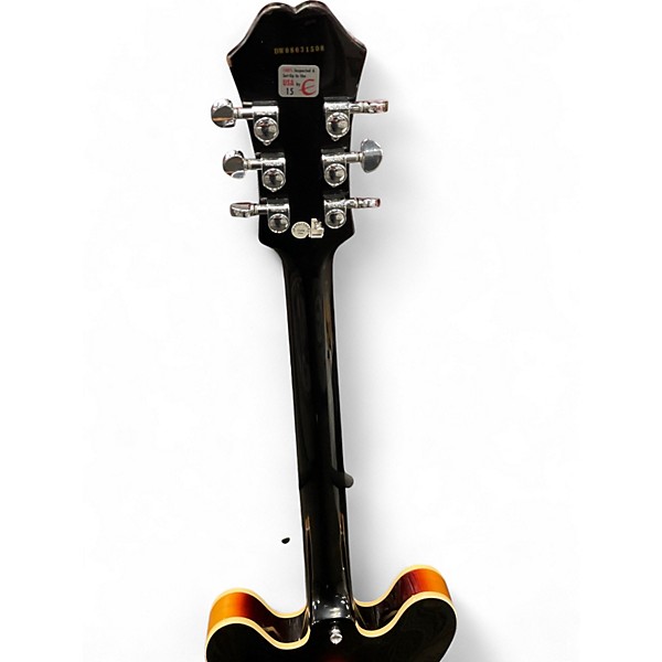 Used Epiphone Dot Special 2 2 Tone Sunburst Hollow Body Electric Guitar