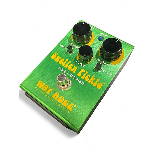 Used Way Huge Electronics WHE401 Swollen Pickle MKII Super Jumbo Fuzz Effect Pedal