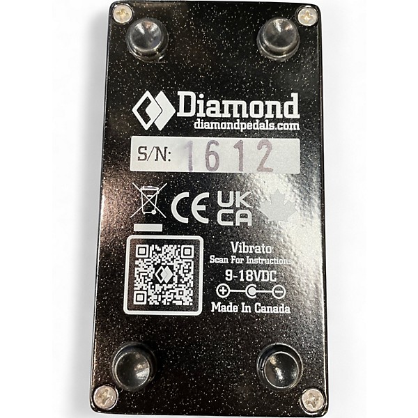 Used DIAMOND PEDALS Vibrato Effect Pedal