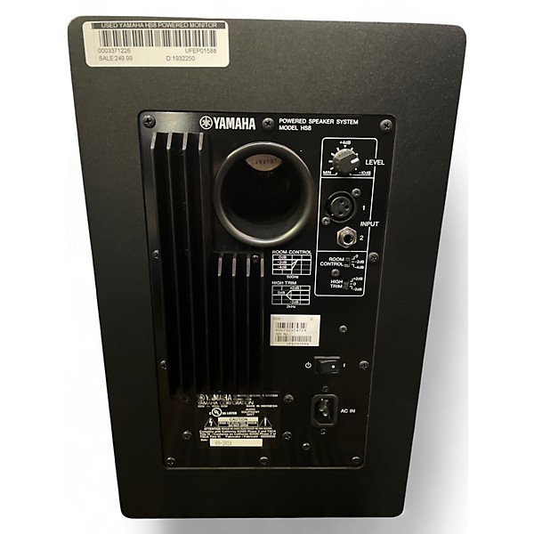 Used Yamaha HS8 Powered Monitor