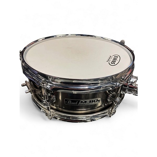 Used Pearl 10X4 M-80 Smoke Chrome Drum