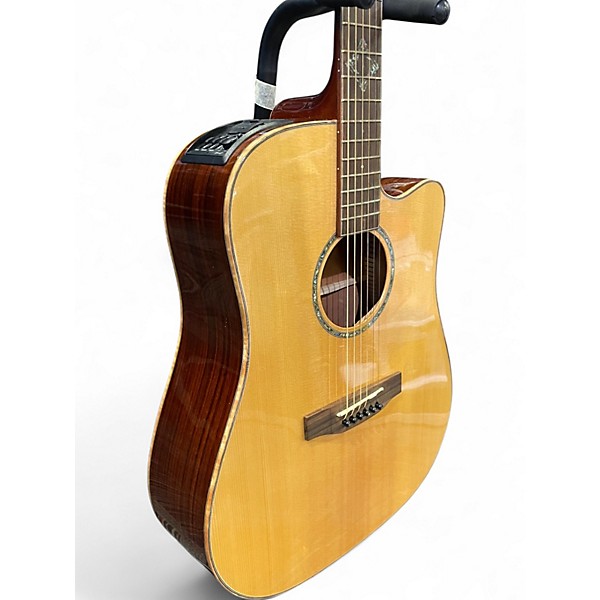 Used Takamine EG363SC Natural Acoustic Electric Guitar