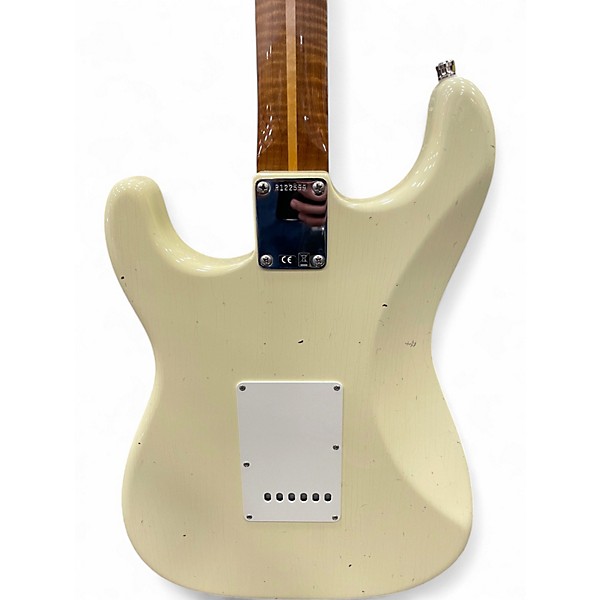 Used 2022 Fender Custom Shop GT11 Vintage White Solid Body Electric Guitar