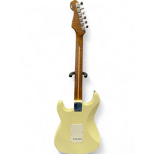 Used 2022 Fender Custom Shop GT11 Vintage White Solid Body Electric Guitar