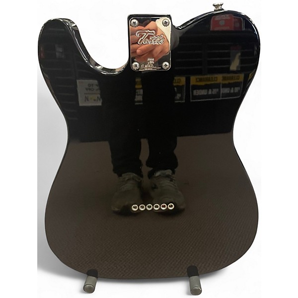 Used Tuttle CUSTOM HOLLOW T PURPLE SPARKLE LACQUER Solid Body Electric Guitar