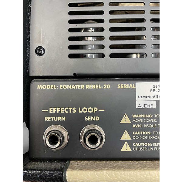 Used Egnater Rebel 20 20W Tube Guitar Amp Head