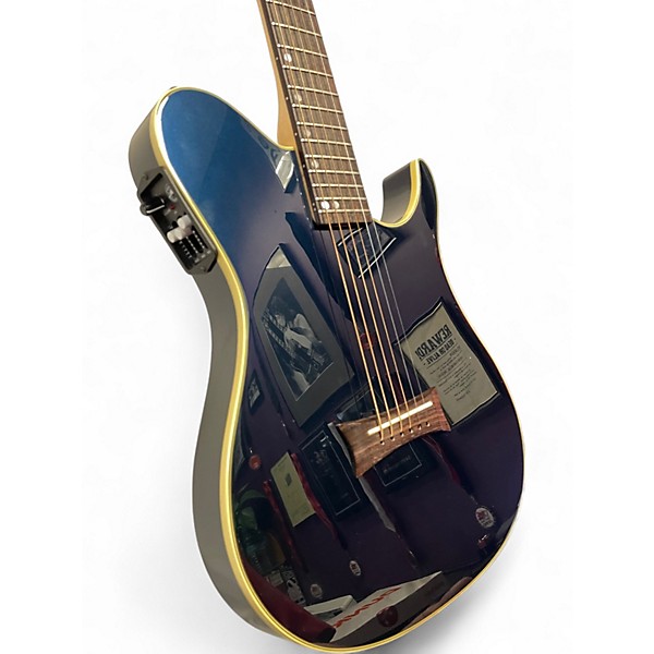 Used Charvel ATX Blue Acoustic Electric Guitar