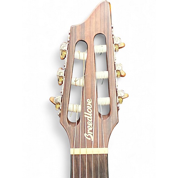 Used Breedlove Pursuit Concert CE Nylon Natural Classical Acoustic Electric Guitar