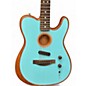 Used 2022 Fender Acoustasonic Player Telecaster Daphne Blue Acoustic Electric Guitar