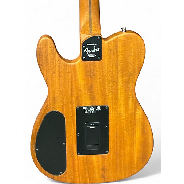 Used 2022 Fender Acoustasonic Player Telecaster Daphne Blue Acoustic Electric Guitar