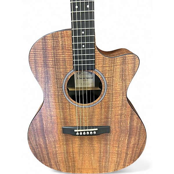 Used Martin Special GPC-X1E All-Koa HPL Natural Acoustic Electric Guitar