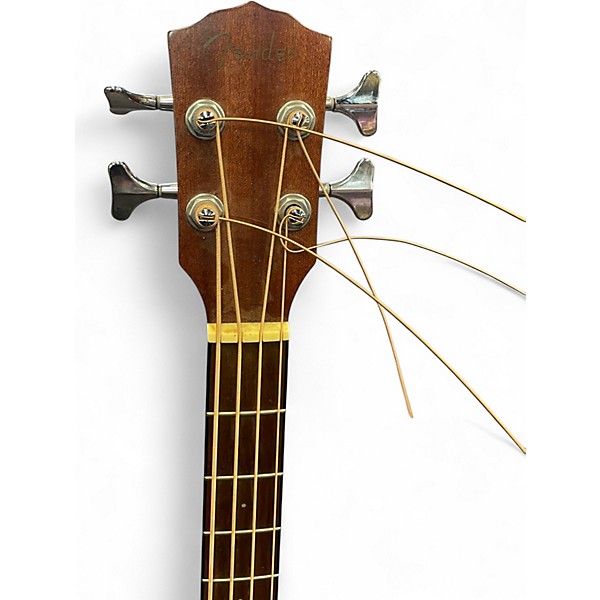 Used Fender CB60SCE Natural Acoustic Bass Guitar