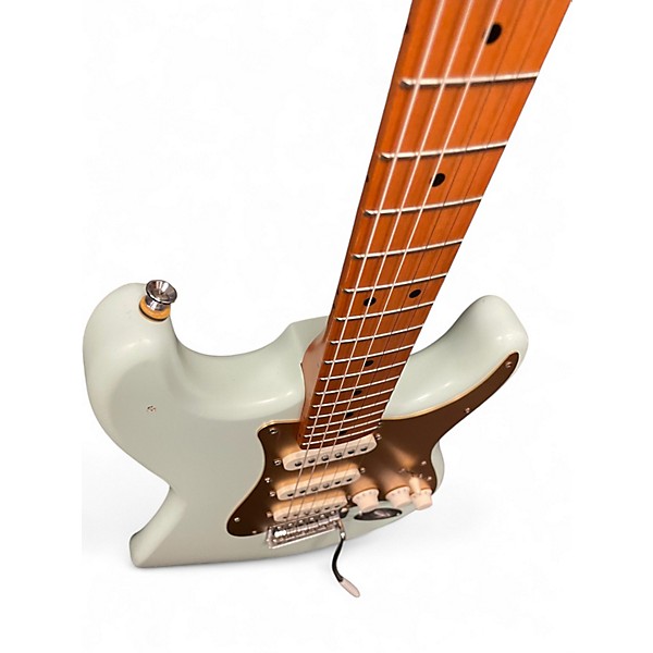 Used Squier 40th Anniversary Stratocaster Sonic Blue Solid Body Electric Guitar