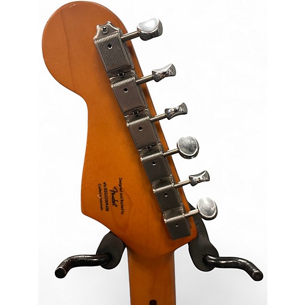 Used Squier 40th Anniversary Stratocaster Sonic Blue Solid Body Electric Guitar