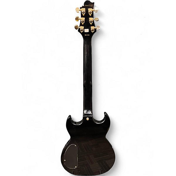 Used Greg Bennett Design by Samick Torino Black Sparkle Solid Body Electric Guitar