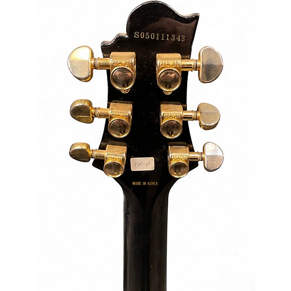 Used Greg Bennett Design by Samick Torino Black Sparkle Solid Body Electric Guitar