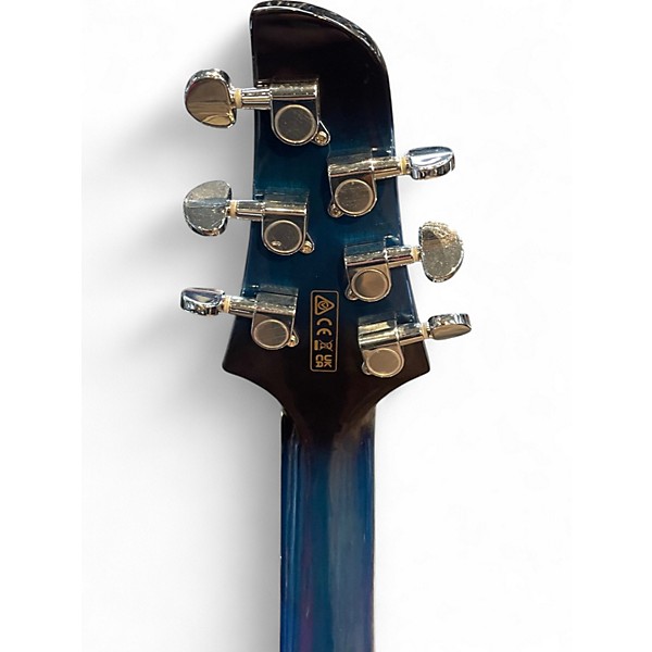 Used Ibanez TCY10E Talman Blue Burst Acoustic Electric Guitar