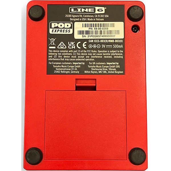 Used Line 6 Pod Express Effect Processor