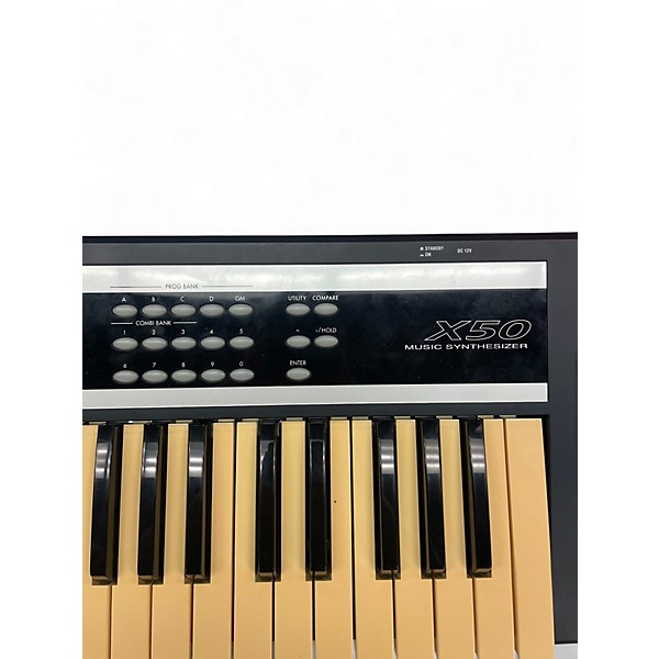 Used KORG X50 61 Key Synthesizer