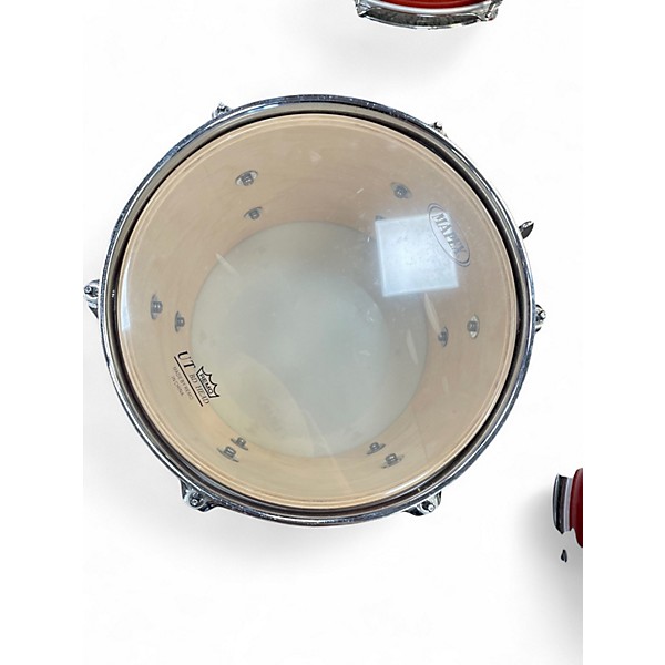 Used Mapex 5 Piece Pro M Crimson Fade Drum Kit