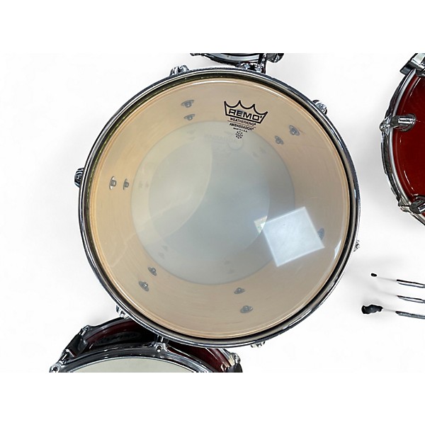 Used Mapex 5 Piece Pro M Crimson Fade Drum Kit