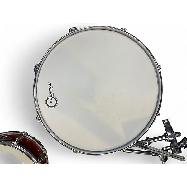 Used Mapex 5 Piece Pro M Crimson Fade Drum Kit