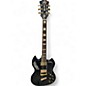 Used Guild POLARA KIM THAYIL Black and Gold Solid Body Electric Guitar thumbnail