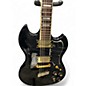 Used Guild POLARA KIM THAYIL Black and Gold Solid Body Electric Guitar