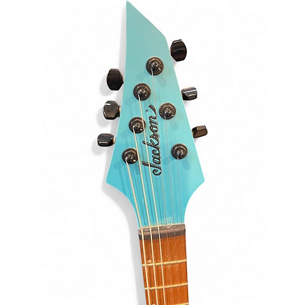 Used Jackson Pro Series Misha Mansoor Signature Juggernaut HT6 BLUE FROST Solid Body Electric Guitar