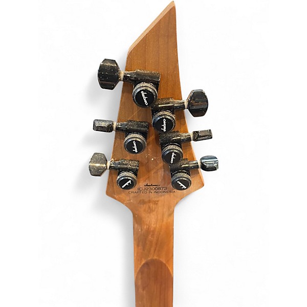 Used Jackson Pro Series Misha Mansoor Signature Juggernaut HT6 BLUE FROST Solid Body Electric Guitar