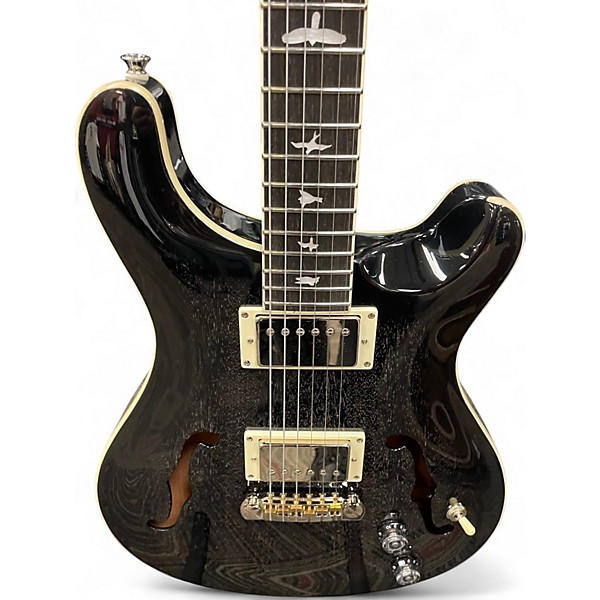 Used PRS HOLLOWBODY STANDARD Black Hollow Body Electric Guitar