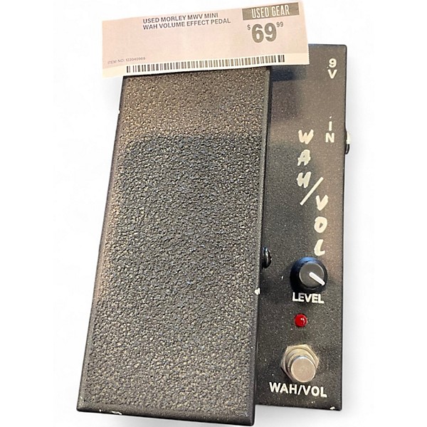 Used Morley MWV Mini Wah Volume Effect Pedal
