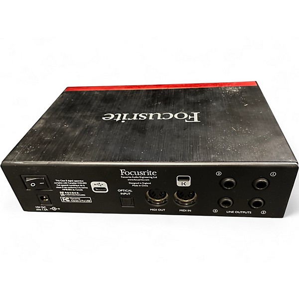 Used Focusrite Clarett 2Pre USB Audio Interface