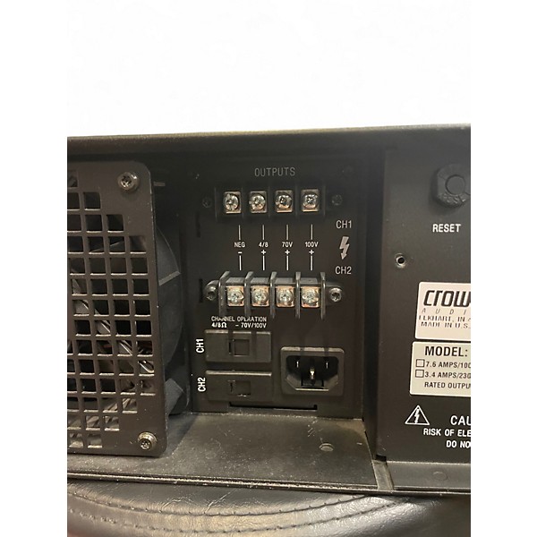 Used Crown CH1 Power Amp